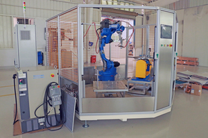 Brazing robot